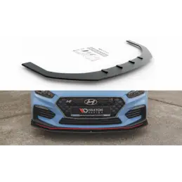 Maxton Racing Durability Front Splitter Hyundai I30 N Mk3 Hatchback / Fastback Black, Hyundai