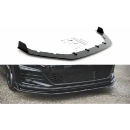 Maxton Racing Durability Front Splitter VW Golf 7 GTI TCR Black, Golf 7