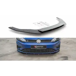 Maxton Racing Durability Front Splitter VW Golf 7 R / R-Line Facelift Red, Golf 7