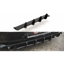 Maxton Racing Durability Rear Diffuser VW Golf 7 GTI TCR Red, Golf 7