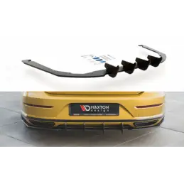 Maxton Racing Durability Rear Valance Volkswagen Arteon R-Line Black, MAXTON DESIGN