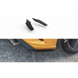 Maxton Racing Durability Rear Side Splitters Ford Focus ST Mk4 Black, Focus Mk4 / ST-Line