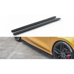 Maxton Racing Durability Side Skirts Diffusers Ford Focus ST / ST-Line Mk4 Black, Focus Mk4 / ST-Line