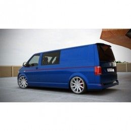 Maxton SPOILER EXTENSION VOLKSWAGEN T6 Gloss Black, T6