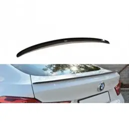 Maxton SPOILER CAP for BMW X4 M-PACK Gloss Black, X4 G02