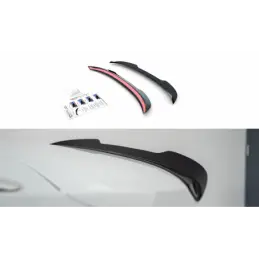 Maxton Spoiler Cap Skoda Octavia Standard / RS Mk4 Combi Gloss Black, SKODA