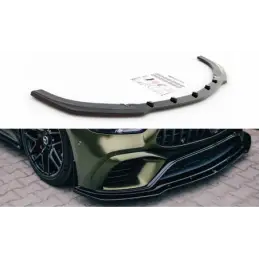 Maxton Front Splitter V.2 Mercedes-AMG GT 63S 4-Door Coupe Aero Gloss Black, MERCEDES