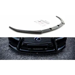 Maxton Front Splitter Lexus LS Mk4 Facelift Gloss Black, Lexus