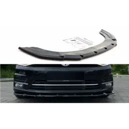 Maxton Front Splitter Volkswagen Caddy Mk. 4 Gloss Black, Caddy