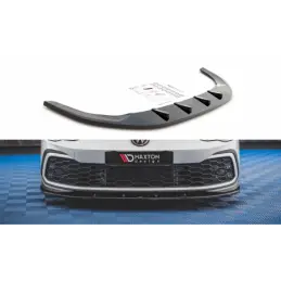 Maxton Front Splitter Volkswagen Golf 8 GTI Gloss Black, MAXTON DESIGN