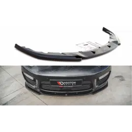 Maxton Front Splitter V.2 Porsche Panamera Turbo 970 Facelift Gloss Black, MAXTON DESIGN