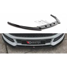 Maxton Front Splitter V.5 Ford Focus ST Mk3 Facelift Gloss Black, MAXTON DESIGN