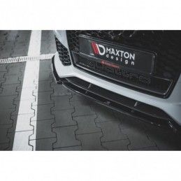 Maxton Front Splitter V.4 Audi RS6 C7 Gloss Black, MAXTON DESIGN