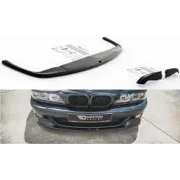 Maxton Front Side Splitters + Front Splitter Set BMW M5 E39 Gloss Black, MAXTON DESIGN