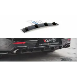 Maxton Rear Valance Porsche Panamera Turbo 970 Facelift Gloss Black, MAXTON DESIGN