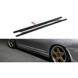 Maxton Side Skirts Diffusers Mazda Xedos 6 Gloss Black, MAZDA