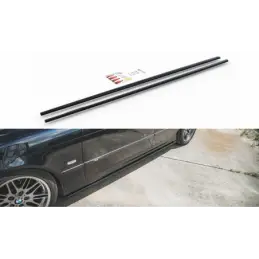 Maxton Side Skirts Diffusers BMW M5 E39 Gloss Black, MAXTON DESIGN