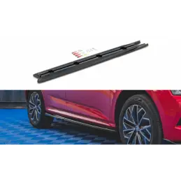 Maxton Side Skirts Diffusers Skoda Kamiq Gloss Black, MAXTON DESIGN