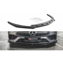 Maxton Front Splitter V.2 Mercedes-AMG CLA 35 Aero C118 Gloss Black, MAXTON DESIGN