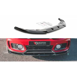 Maxton Front Splitter V.2 Mini Countryman Mk2 F60 JCW Gloss Black, MAXTON DESIGN