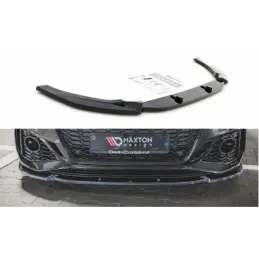 Maxton Front Splitter V.2 Audi RS5 F5 Facelift Gloss Black, MAXTON DESIGN