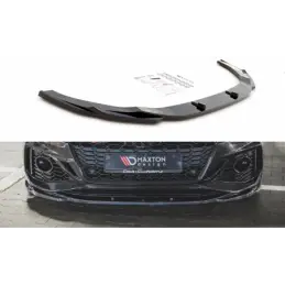 Maxton Front Splitter V.3 Audi RS5 F5 Facelift Gloss Black, MAXTON DESIGN