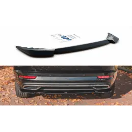 Maxton Central Rear Splitter Skoda Karoq Sportline Gloss Black, MAXTON DESIGN