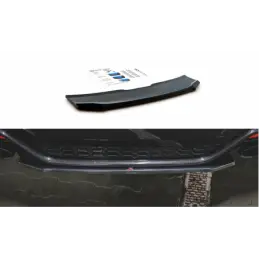 Maxton Central Rear Splitter Audi RS5 F5 Facelift Gloss Black, MAXTON DESIGN