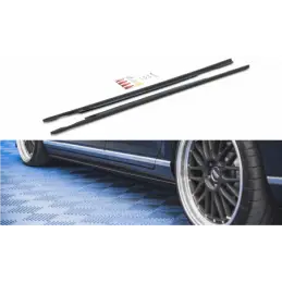 Maxton Side Skirts Diffusers Volkswagen Passat B8 Gloss Black, MAXTON DESIGN