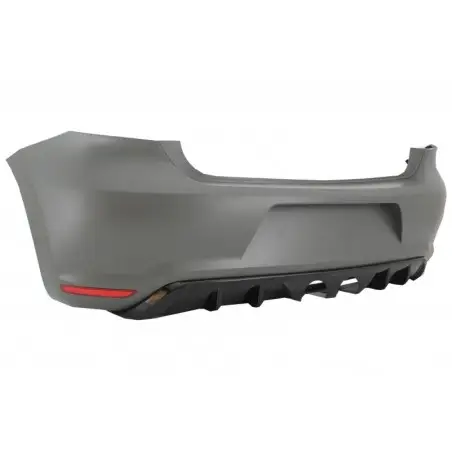 Bumper Cover For 2003-2009 Nissan 350Z Rear Primed w/ Dual Exhaust Holes
