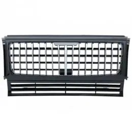 Front Grille suitable for Mercedes G-Class W463 (1990-2014) GT-R Panamericana Vertical Exclusive Design Chrome, MERCEDES