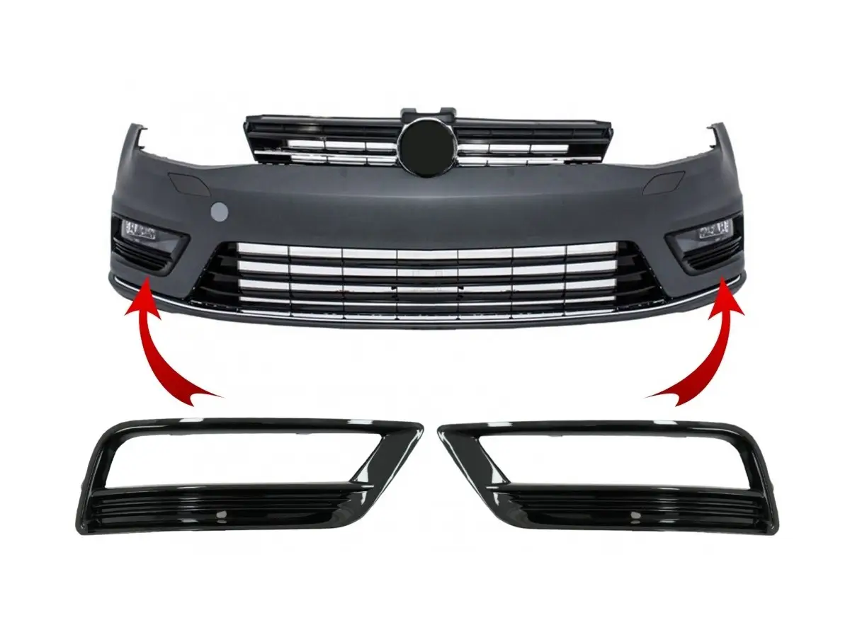 Tuning Side Grilles Front Bumper suitable for VW Golf VII 7 (2013 