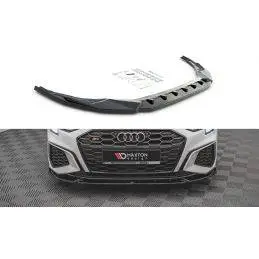 Maxton Front Splitter V.3 Audi S3 / A3 S-Line 8Y Gloss Black, MAXTON DESIGN