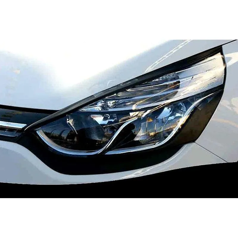 HEADLIGHT EYEBROWS FOR PEUGEOT 207 ABS PLASTIC