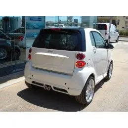 Rear Spoiler V.1 Smart Fortwo 451, MD DESIGN