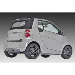 Rear Diffuser Smart Fortwo 451 Facelift Anniversary Edition, MD DESIGN