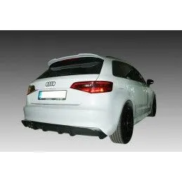 Rear Diffuser Audi A3 8V Sportback (2012-2016) (Single Exhaust), 8V (2012-2020)