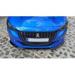 Front Splitter Peugeot 208 Mk2 (2019-), MD DESIGN