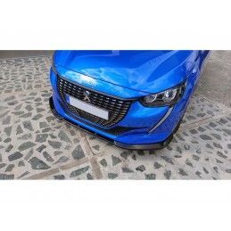 Front Splitter Peugeot 208 Mk2 (2019-), MD DESIGN