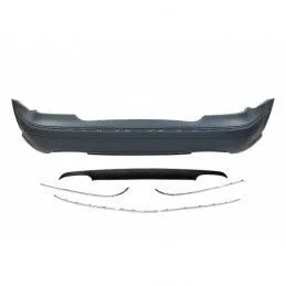 Pare-Choc Arrière Mercedes W211 02-09 Plastique, Classe E W211