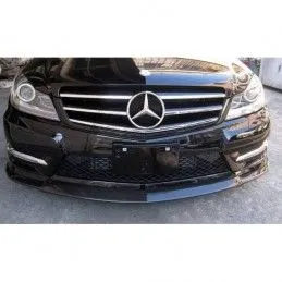 Déflecteur Avant Mercedes W204 C63 2011-2014 Carbone, W204