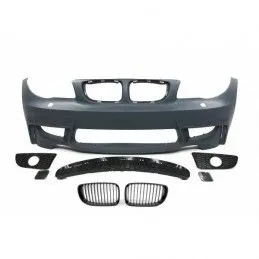 Pare-Choc Avant BMW E82/E88/E87/E81 Look M1, Serie 1 E81/ E82/ E87/ E88