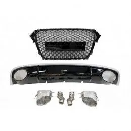 Kit De Carrosserie Audi A4 B8 4P / Avant 12-15 Look RS4, A4/S4 B8