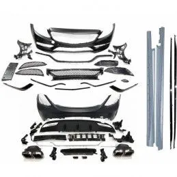 Kit De Carrosserie Mercedes W205 2014-2018 4P Look AMG C63, Mercedes