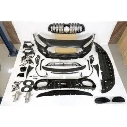 Kit De Carrosserie Mercedes W177 Look A35 Black, Mercedes