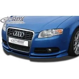 RDX Front Spoiler VARIO-X Tuning AUDI A4 8E B7 (S-Line Frontbumper) Front Lip Splitter, AUDI