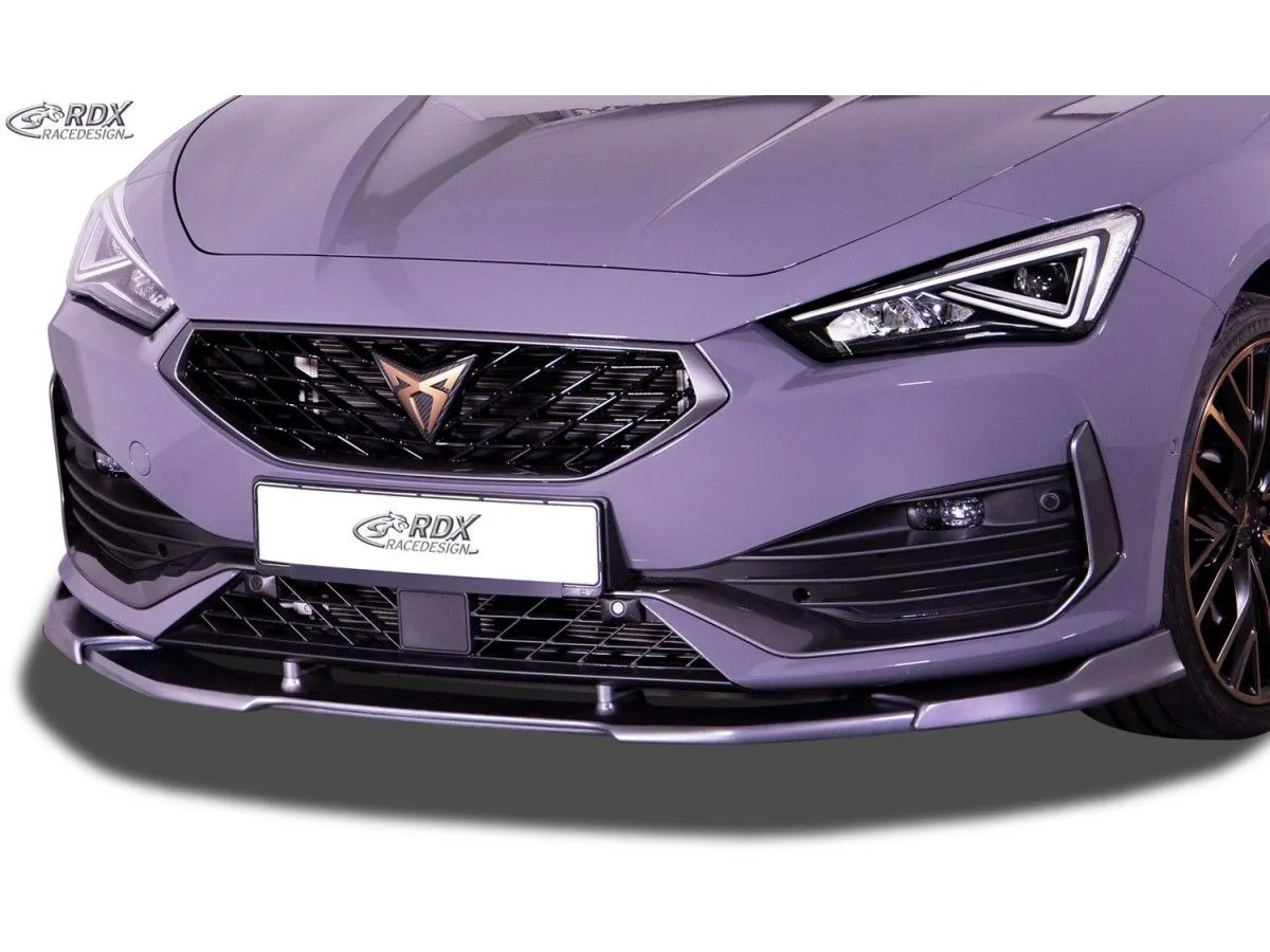 Tuning RDX Front Spoiler VARIO-X Tuning CUPRA Leon (KL) 2020+ / SEAT Leon  Cupra (KL) 2020+ Front Lip Splitter RDX RACEDESIGN