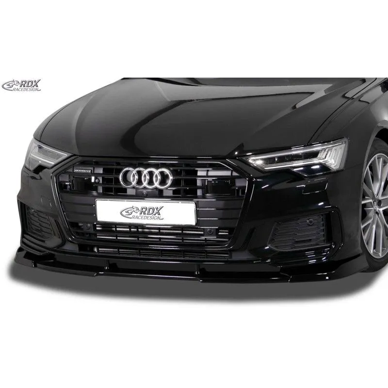 RDX Front Spoiler VARIO-X Tuning AUDI A6 4K C8 2F S-Line / S6 (fit Tuning  S-Line- and S6-Frontbumper) Front Lip Splitter