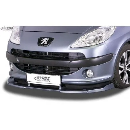 Tuning RDX Front Spoiler VARIO-X Tuning PEUGEOT 207 with Abbes-Front Front  Lip Splitter RDX RACEDESIGN