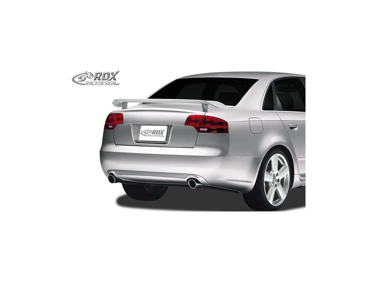 Tuning RDX rear spoiler Tuning AUDI A4 B7 sedan Rear Wing RDX RACEDESIGN